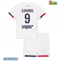 Paris Saint-Germain Goncalo Ramos #9 Bortedraktsett Barn 2025-26 Kortermet (+ Korte bukser)